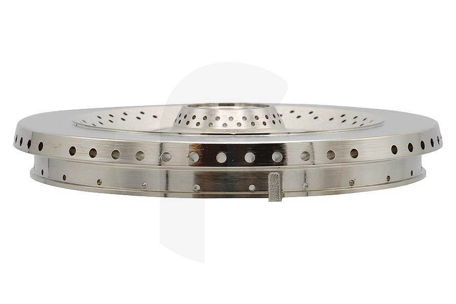 Smeg Piano cottura & Piastra da cucina Smeg copertura fornello (12 centimetri cromato bruciatore tripla corona) 882410180