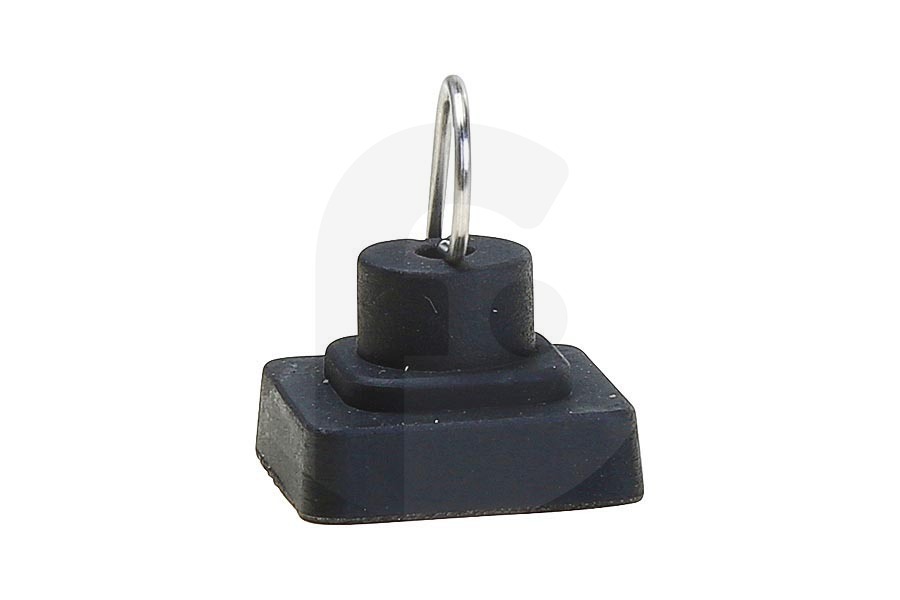 Smeg Piano cottura & Piastra da cucina Smeg piede (tappo, ammortizzatore) del supporto della pentola nero piano cottura 694010259
