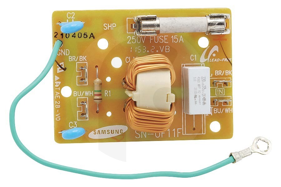 Atag Samsung filtro de supresión condensador microondas combinado DE9600399F, DE96-00399F apto para entre otros CX4492TUU, NQ50K3530BG, FQV113T001