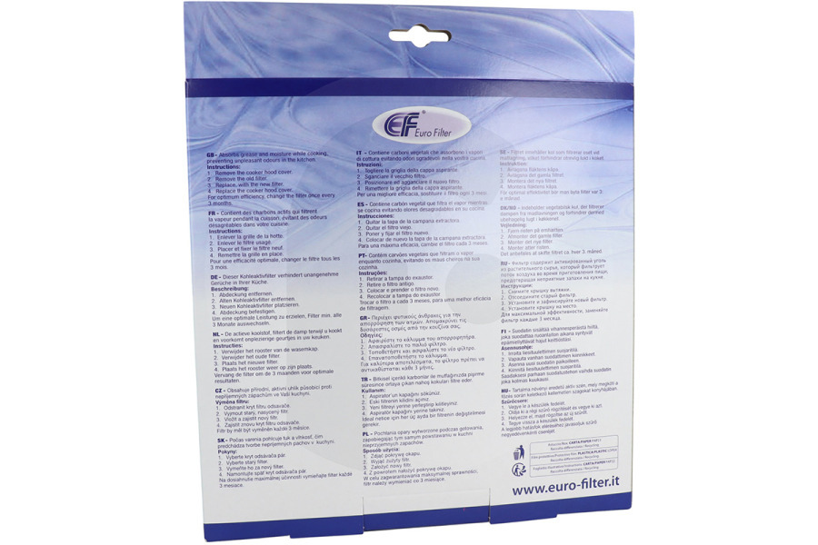 Progress Cappa aspirante Fiyo Filtro al carbone kit per Aeg cappa 50232980008