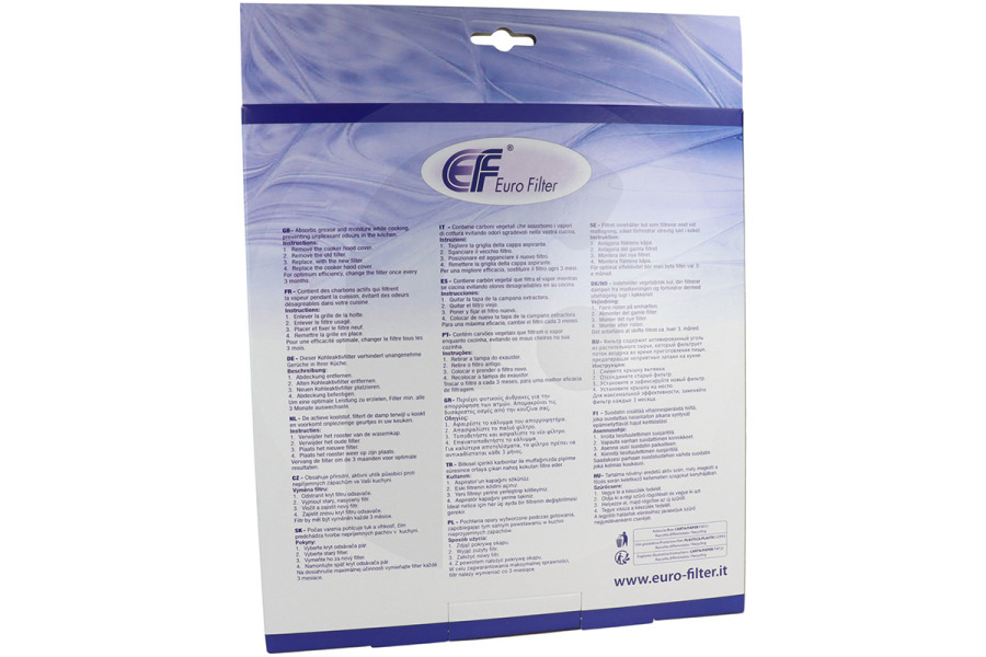 Alternatief Cappa aspirante Filtro a carbone genere EFF72 267x237x16mm Cappa aspirante 9029793636
