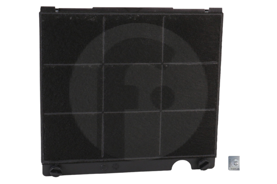 Husqvarna Campana extractora Filtro de carbón 210x230x300mm Hélice Type15 para Zanussi y otros campana extractora 9029865954, E3CFE15 apto para entre otros ZHC9244X, ZHC6244