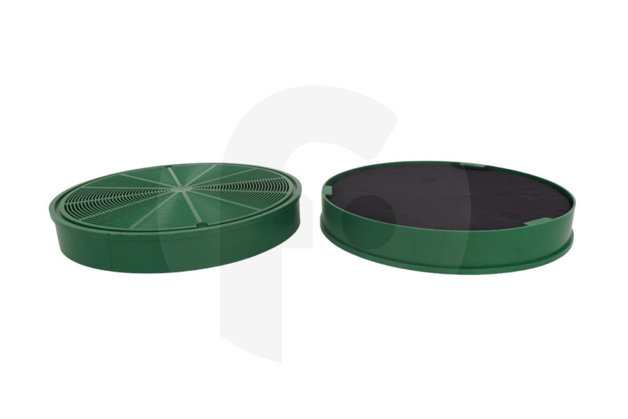 Faber Eurofilter FKS242 Campana extractora Filtro 2 unidades redondo ø 20cm para AEG, Electrolux y otros 4055171344 Campana extractora apto para entre otros Lavable, de larga duración