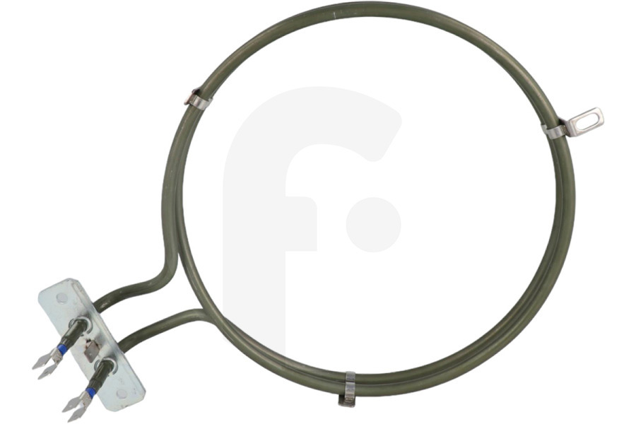 Juno-electrolux Horno Elemento calefactor (elemento de aire caliente) redondo 2000W para Zanussi y otros microondas combinado 3570284038 apto para entre otros ZHM761B, ZBS772X, ZKH7218X,