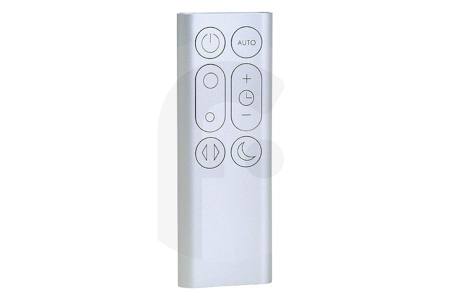 Dyson mando a distancia gris ventilador 96740001, 967400-01 apto para entre otros DP01, DP03, TP02, TP03