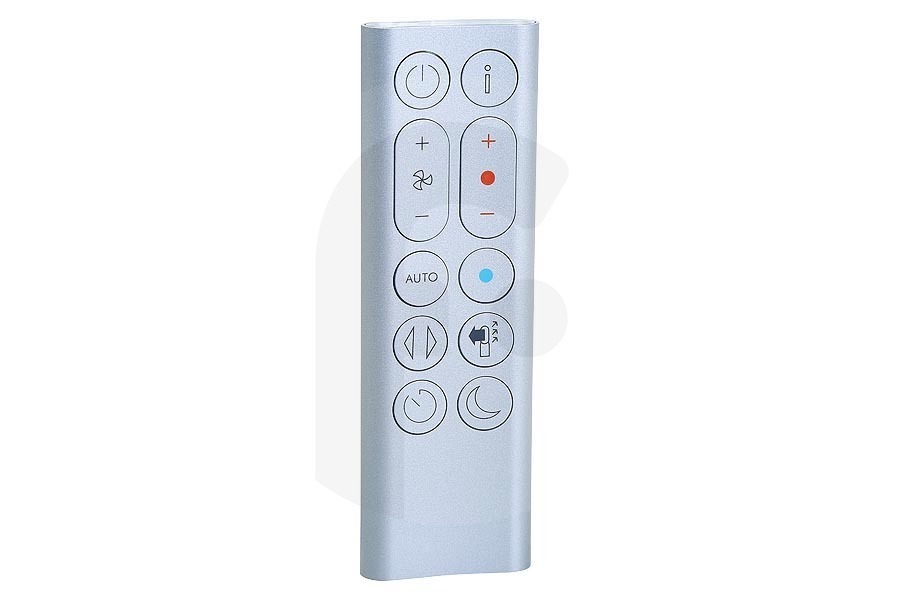 Dyson mando a distancia blanco plateado purificador de aire 96989701, 969897-01 apto para entre otros HP04