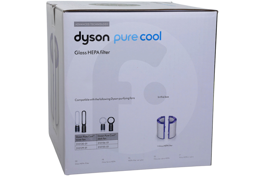 Dyson Purificatore d'aria Dyson filtro Glass HEPA filtro combinato Glass purificatore d'aria 968707-08