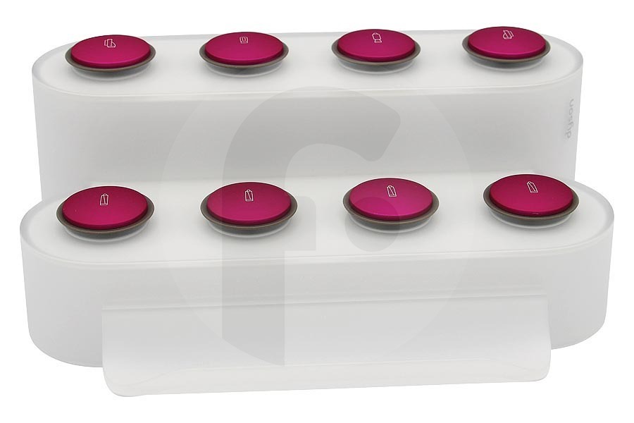 Dyson Arricciacapelli Dyson Airwrap HS01 supporto espositivo (supporto accessori) fuchsia 97142501, 971425-01 adatto a tra cui HS01 Airwrap