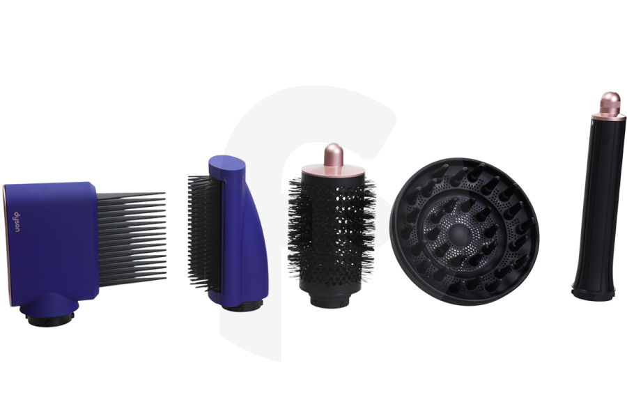 Dyson Föhn Dyson Airwrap Zubehörset vinca blue/pink für Haartrockner 973371-03