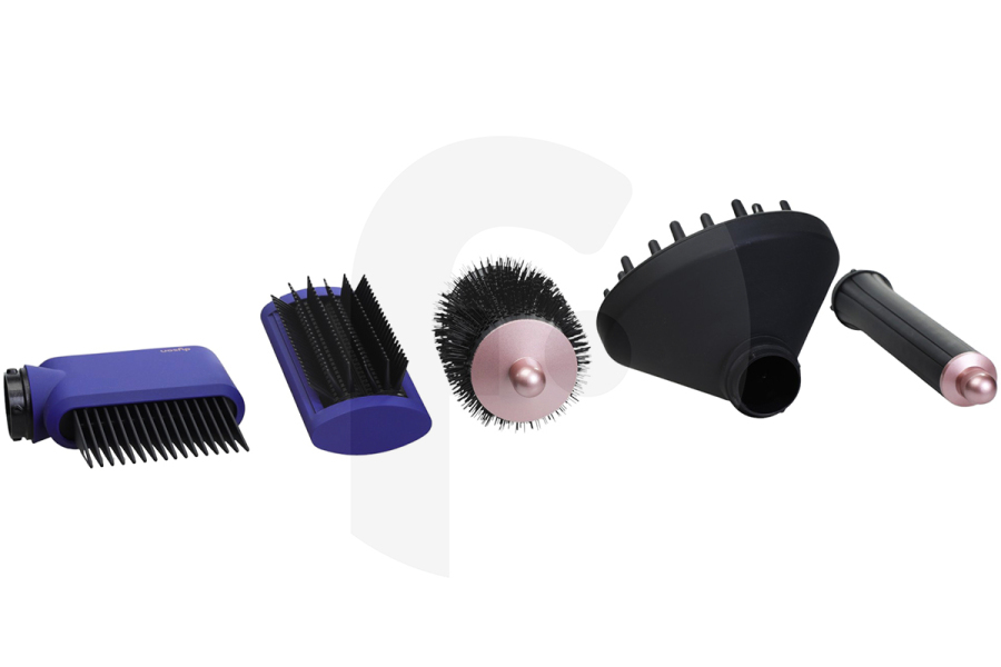 Dyson Föhn Dyson Airwrap Zubehörset vinca blue/pink für Haartrockner 973371-03