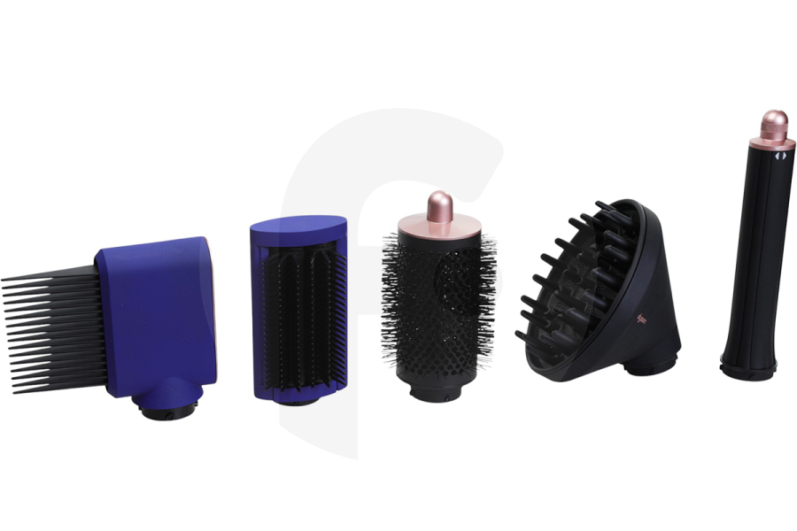 Dyson Föhn Dyson Airwrap Zubehörset vinca blue/pink für Haartrockner 973371-03