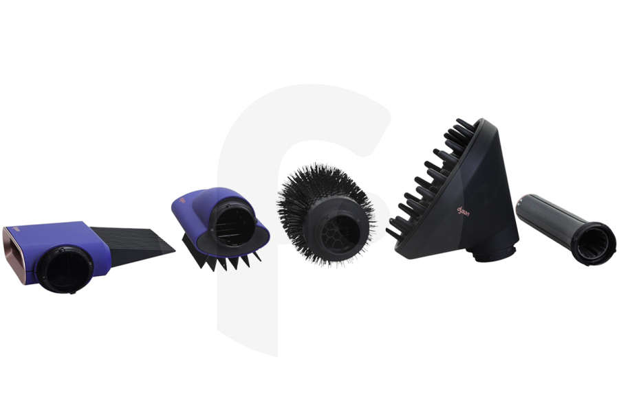 Dyson Föhn Dyson Airwrap Zubehörset vinca blue/pink für Haartrockner 973371-03