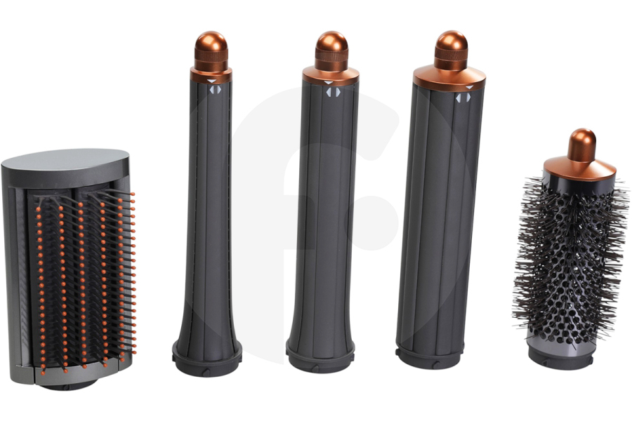 Dyson 97187413 Secador Dyson Airwrap set de accesorios copper/nickel para secador de pelo 971874-13 apto para entre otros Envoltura de aire HS05