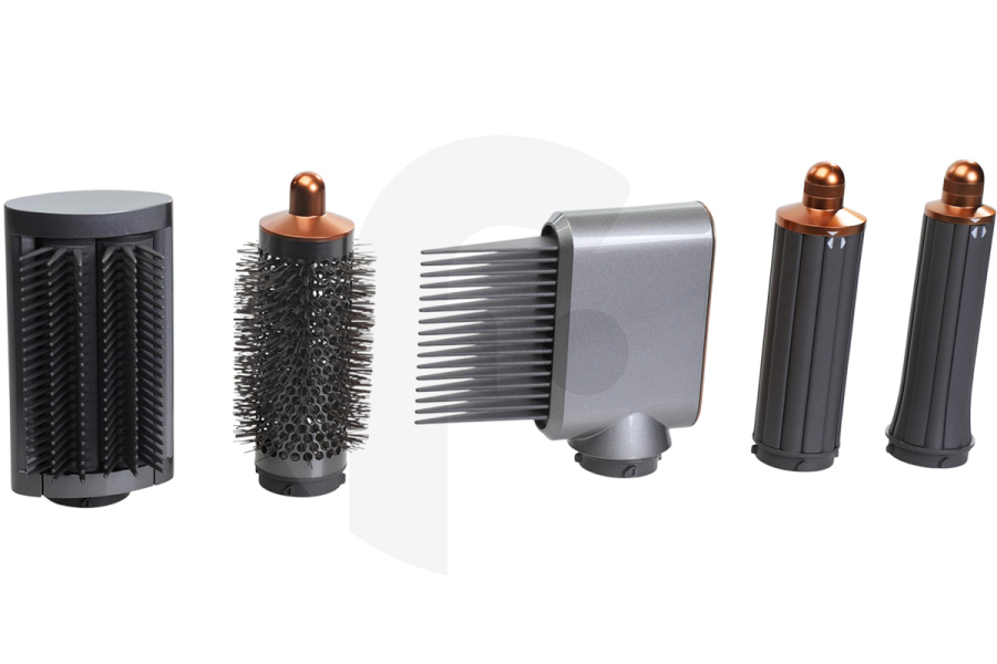 Dyson 97187415 Secador Dyson Airwrap set de accesorios copper/nickel para secador de pelo 971874-15 apto para entre otros Envoltura de aire HS05