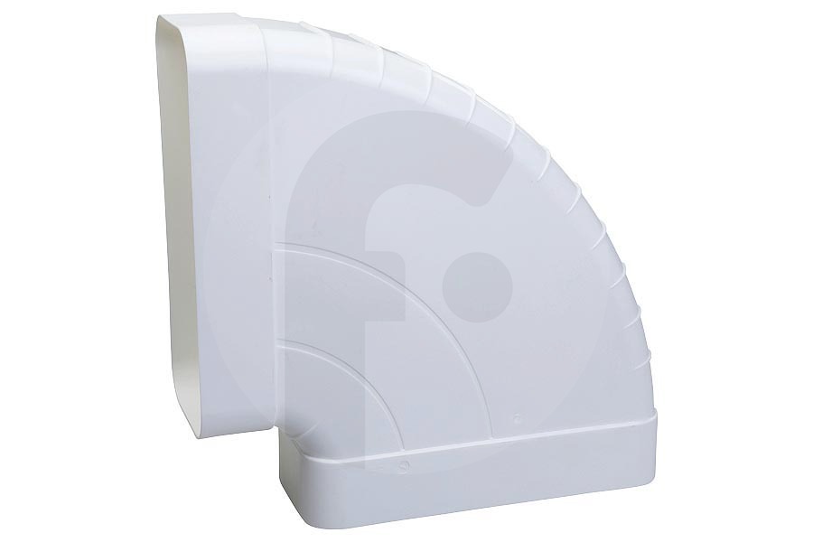 Itho Cappa aspirante Novy 563-79420 Curva orizzontale 90 gradi 906403 Cappa aspirante adatto a tra cui vari modelli