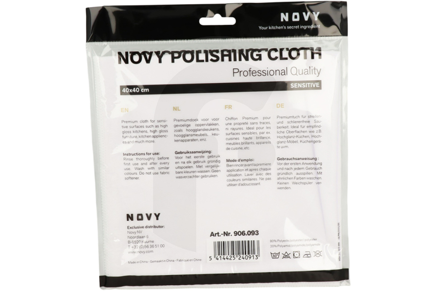 Novy  Novy kit de mantenimiento placa de cocción campana extractora y extractor de encimera para cocina y campana extractora 906094