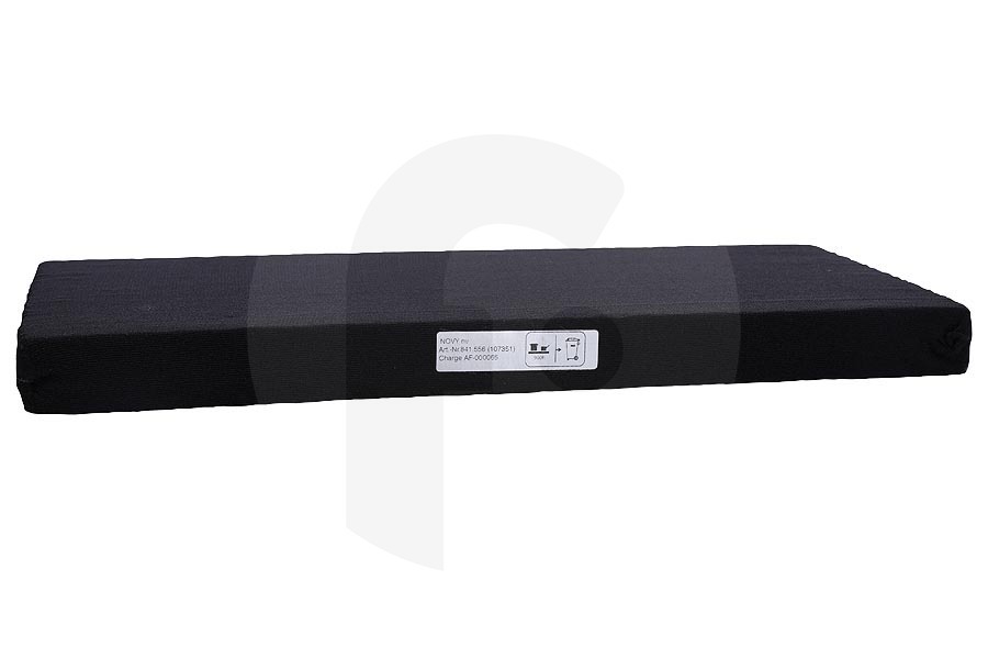 Novy 830055 Campana extractora con filtro monobloque apto para entre otros D7809 / 16, D8414 / 00, D8434 / 00