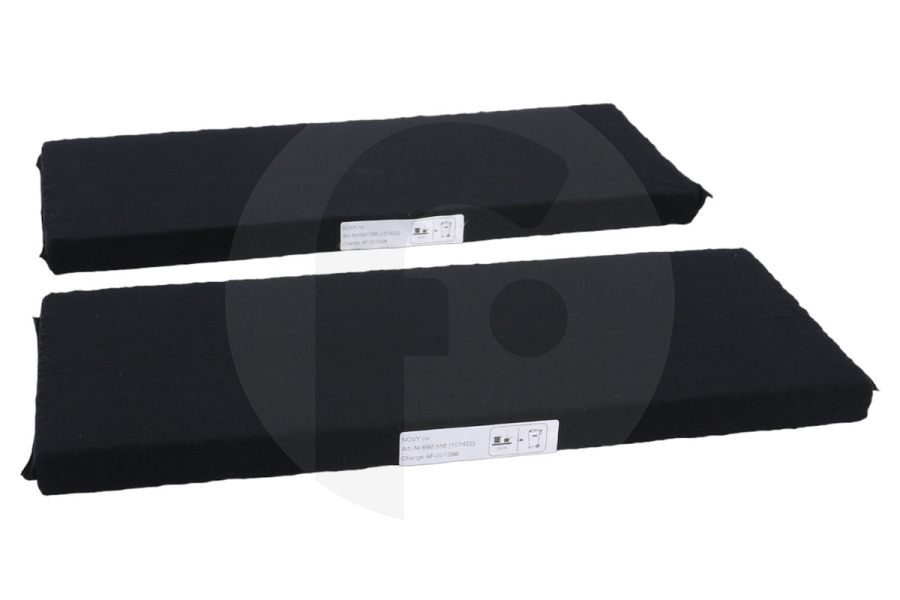 Novy Monoblock filtro de carbón 692060 campana extractora apto para entre otros 691, 692, 693