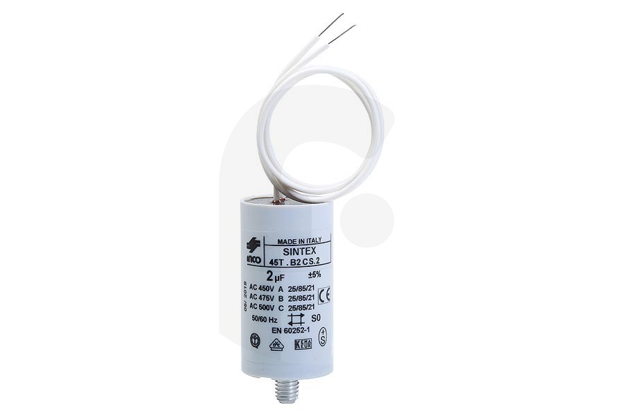 Novy Campana extractora Condensador (2 uf) campana extractora 5638204 apto para entre otros D603, D604, D606, D804, D874, D616, D805, D815 / 1