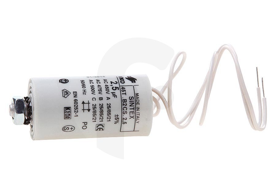 Novy Campana extractora Condensador (2,5 uf) campana extractora 5638205 apto para entre otros D6020, D6050, D7050, D7052, D877, D7073