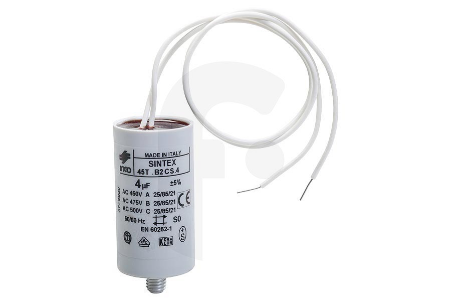 Novy condensador de supresión 4uF campana extractora 662031 apto para entre otros D66315, D66215, D69215, D69315