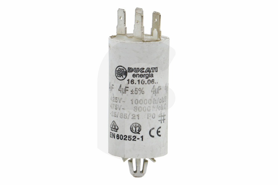 Novy 508-90025 Campana extractora Condensador 4 uF 4000023 Campana extractora apto para entre otros Ecoline E, E1810, E1690