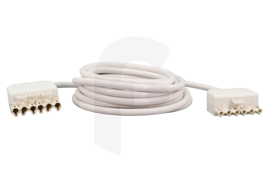 Itho 7000092 Campana extractora Novy 563-9615 Cable alargador Motor AC 6 hilos 5 metros campana extractora apto para entre otros motor de corriente alterna