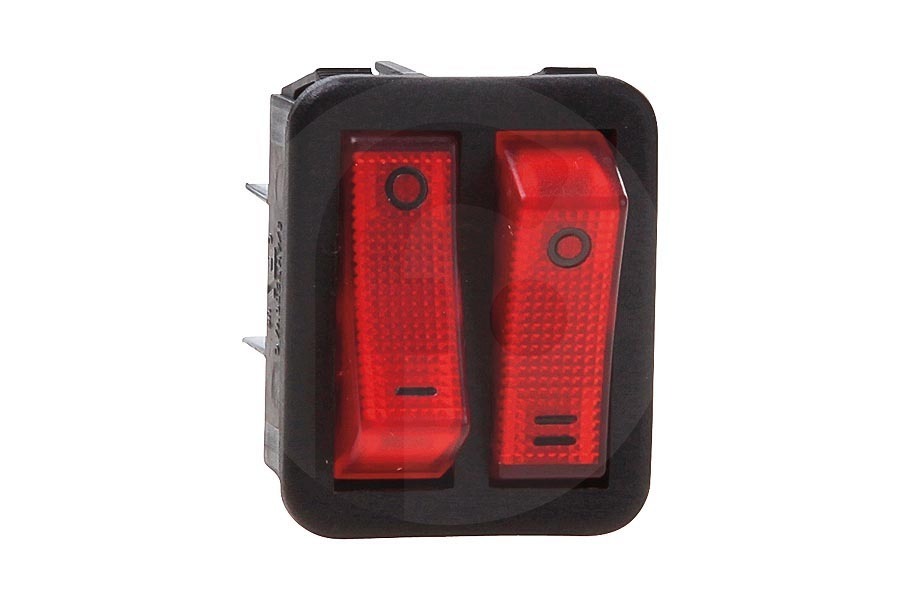 Novy 804021 Campana extractora Interruptor (2 posiciones) campana extractora 5638213 apto para entre otros D600 Series I / D804, D606, D614, D805