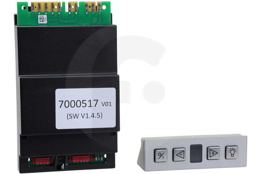 Novy panel de control (botones, módulo) completo incl. unidad de control campana extractora 563-822600, 990022 apto para entre otros D7000, D7172, D7002, D7095, D7052, D7010, D7093, D7195