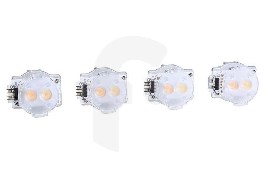 Novy lámpara LED (iluminación) juego de 4 uds. campana extractora 906310 apto para entre otros 6845, 6830, D821 / 16