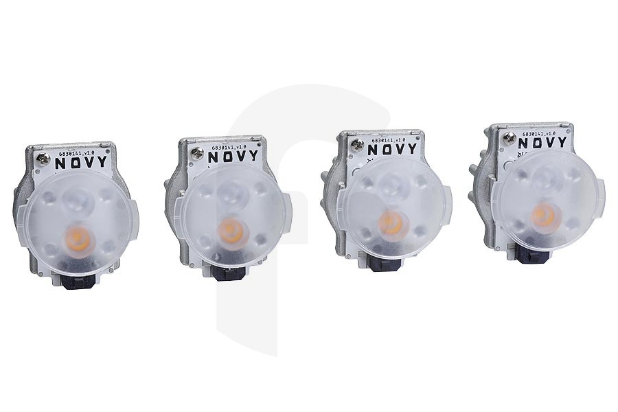 Novy 906308 Campana extractora Lámpara LED Campana extractora apto para entre otros D7510/15, D7645/17, D820/15, 6845/15