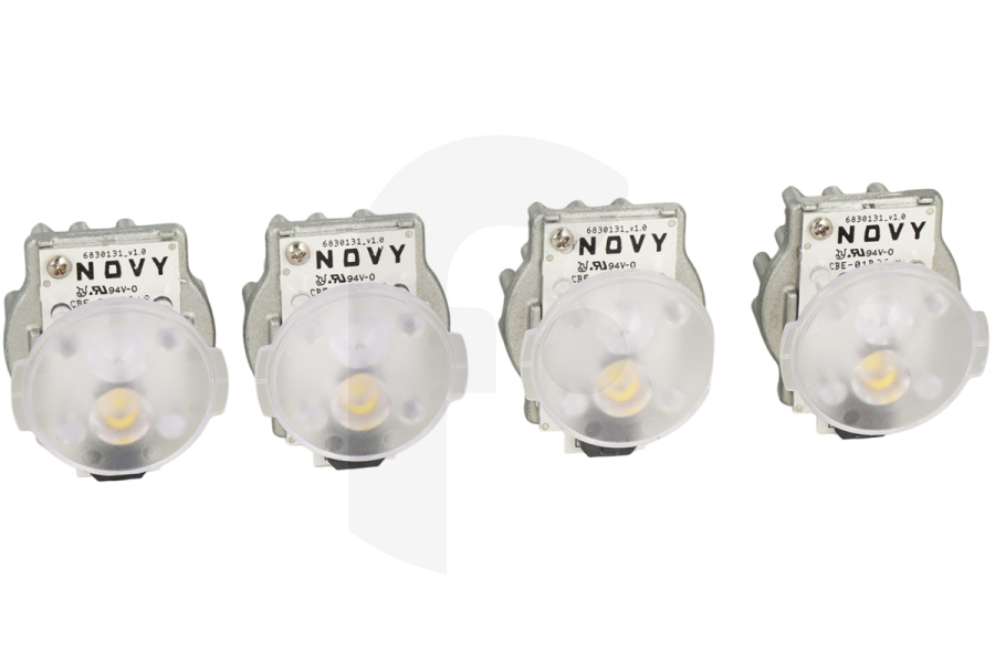 Novy Hotte aspirante Novy kit de remplacement LED neutral white 4.000K 4 pièces pour hotte aspirante 906307