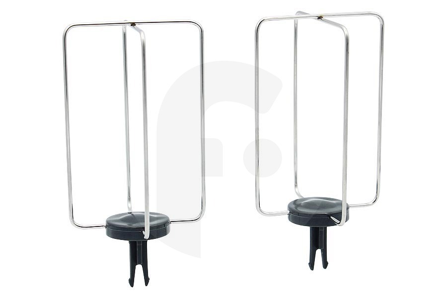 Kenwood Robot de cocina Kenwood varilla batidora (batidora para huevos, batidora para nata) juego de 2 piezas robot de cocina KW715747 apto para entre otros FDM780, FDM786, FDM790
