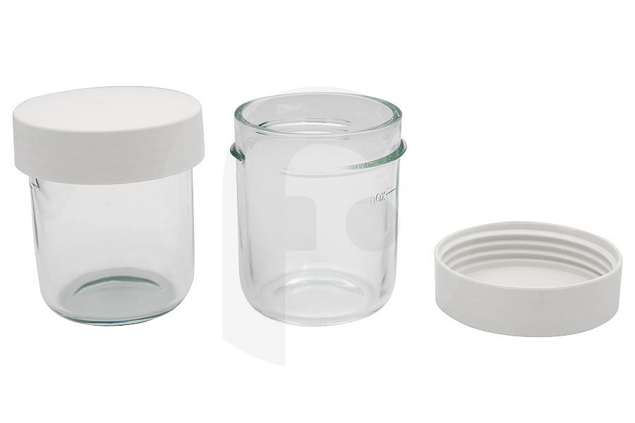Kenwood Robot da cucina Kenwood vasetti contenitori in vetro (vaso contenitore) incl. coperchio 2 pezzi mini tritatutto KW697736 adatto a tra cui AT320, AT320A