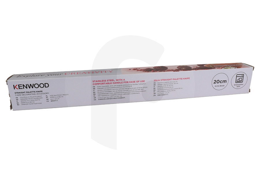 Kenwood  Kenwood KWSD130 Spatola per torte 20 cm acciaio inossidabile AS00002750