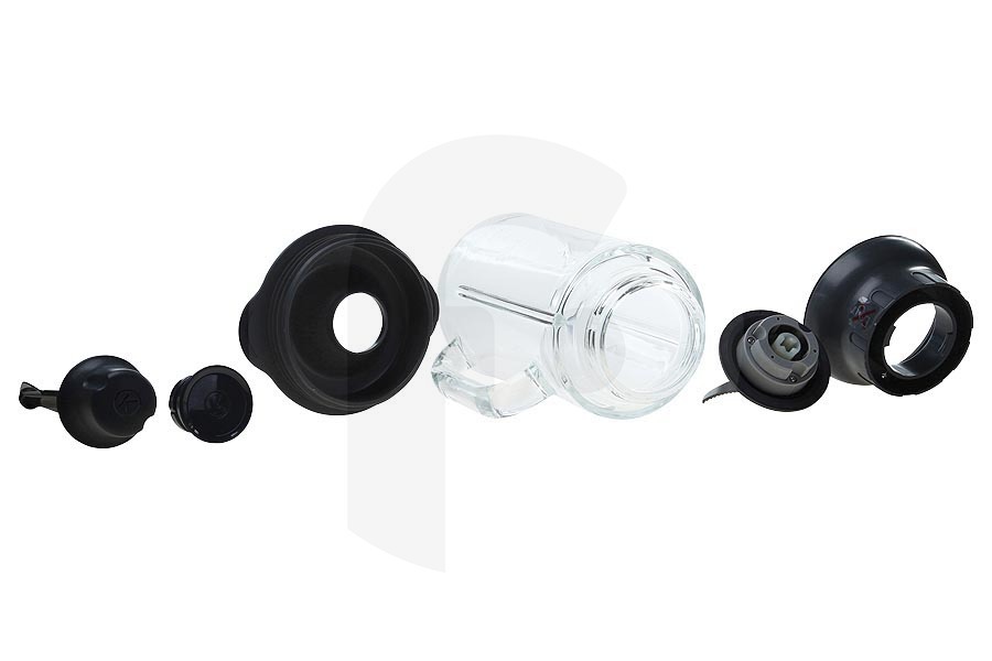 Kenwood Robot da cucina Kenwood frullatore in vetro completo per robot da cucina KAH358GL, AW22000005