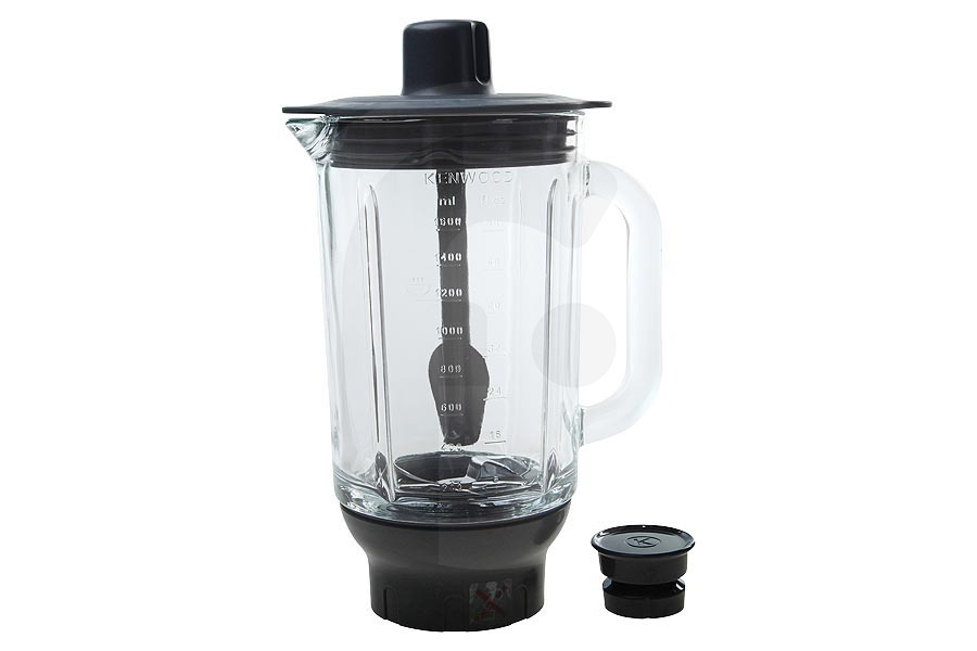 Bosch Robot da cucina Kenwood frullatore in vetro completo per robot da cucina KAH358GL, AW22000005 adatto a tra cui Chef e macchine importanti da cucina