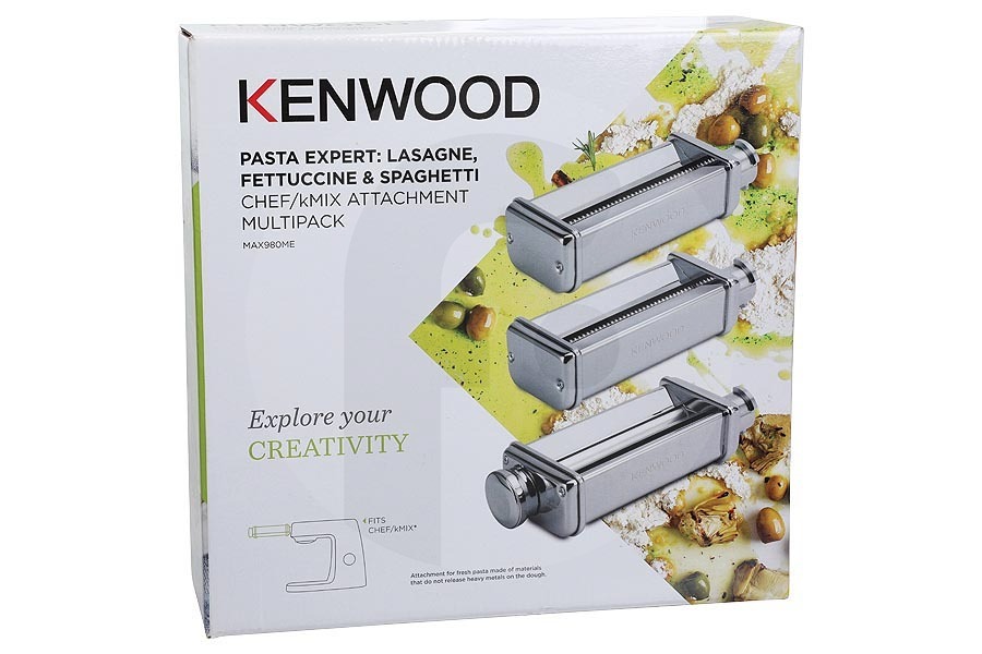 Kenwood Robot da cucina Kenwood set macchina per pasta Pasta Expert per robot da cucina AW20011036