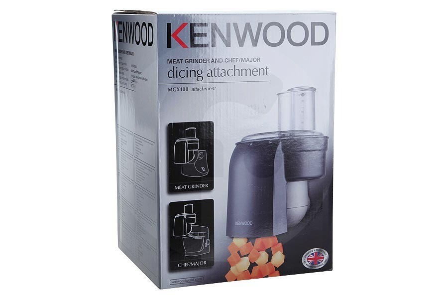 Constructa Robot da cucina Kenwood accessorio per cubettare completo robot da cucina AWMGX40001, MGX400