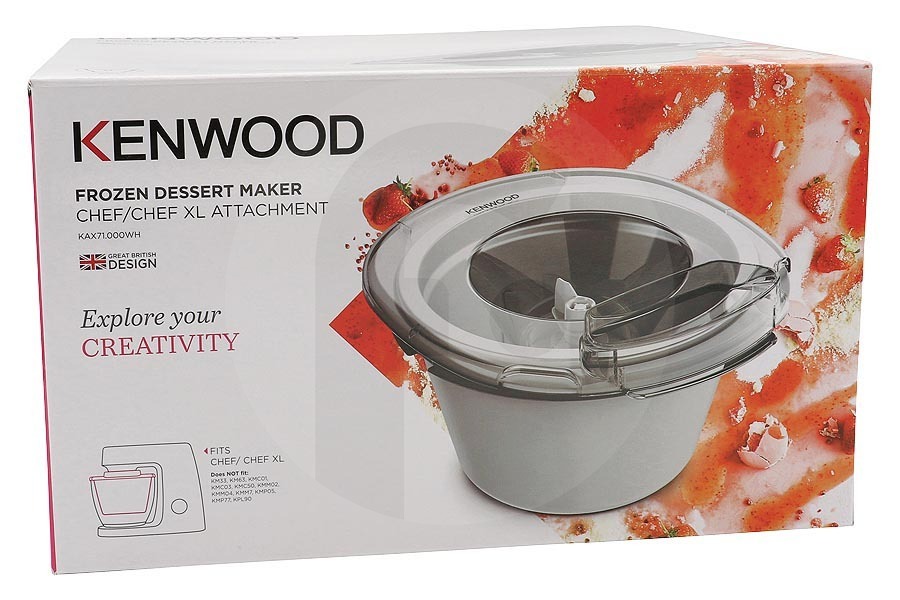 Kenwood Robot da cucina Kenwood AT956A Ice Cream Maker AW20010022 Robot da cucina