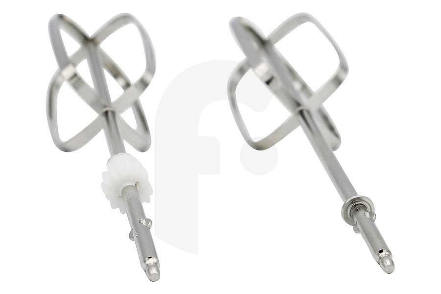 Kenwood Küchenmaschine Kenwood Schneebesen (Teigschläger, Sahneschläger) Set mit 2 Stück Handmixer KW717423