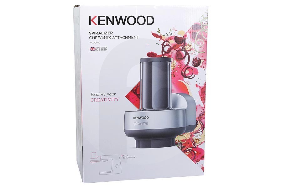 Kenwood Robot de cocina Espiralizador Kenwood para procesador de alimentos AW20010015