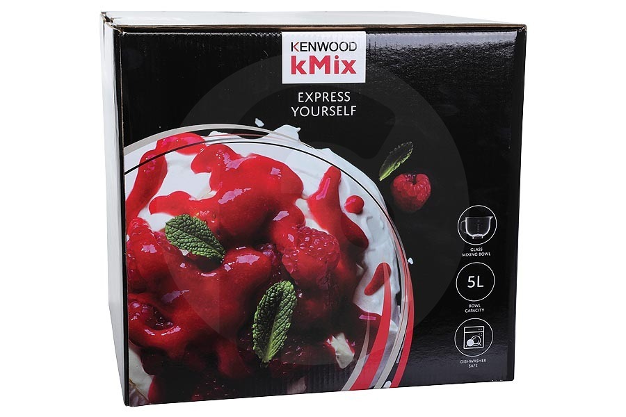 Kenwood Küchenmaschine Kenwood Glas-Rührschüssel inkl. Schraubring Küchenmaschine AW20011055