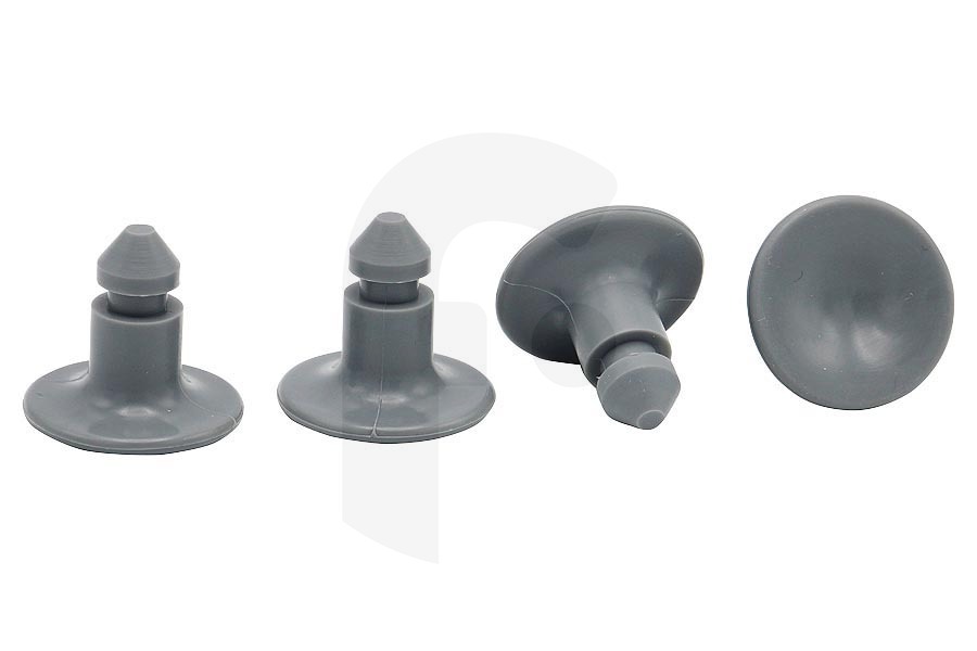 Kenwood Küchenmaschine Kenwood Füße (Standfüße) Gummi 4 Stück Küchenmaschine KW714170