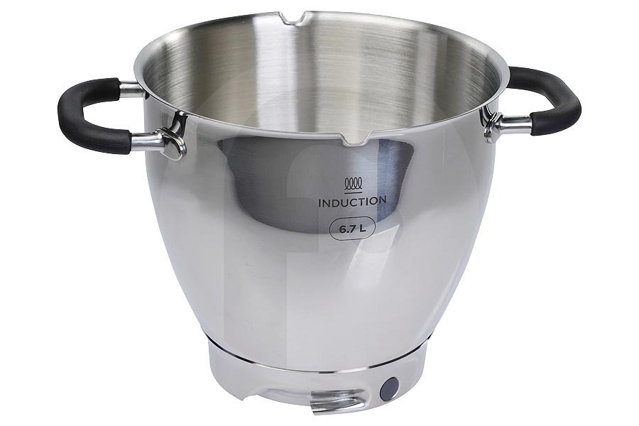 Kenwood Robot de cocina Kenwood recipiente inox 6,7L excl. tapa robot de cocina AW20011048 apto para entre otros Cocinero XL