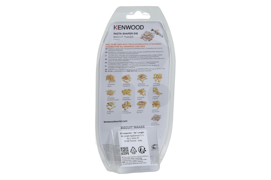 Kenwood Robot da cucina Kenwood Trafila bronzio per biscotti AWAT910014
