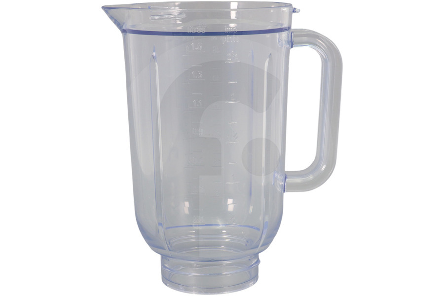 Kenwood Robot de cocina Kenwood vaso de la batidora (vaso mezclador, taza de mezcla) excl. tapa robot de cocina KW696782 apto para entre otros AT337