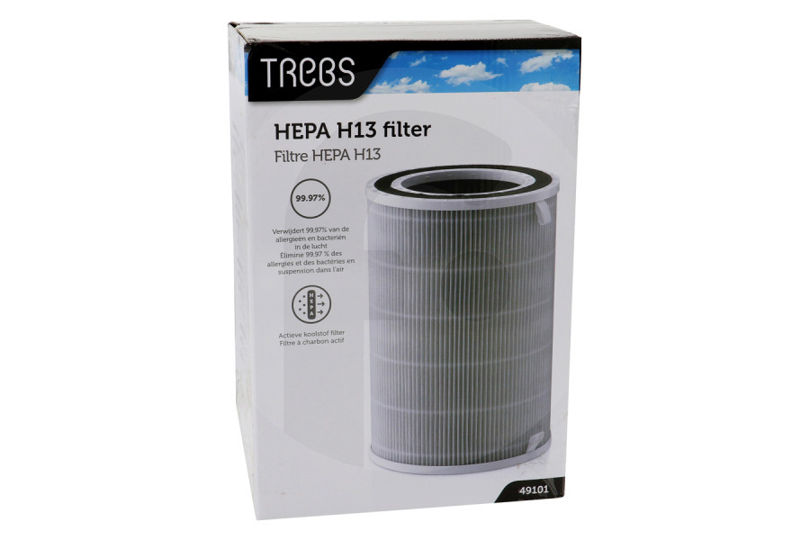 Trebs Luftreiniger Trebs Filter (Luftfilter, Kartuschenfilter) HEPA H13 Luftreiniger 49101