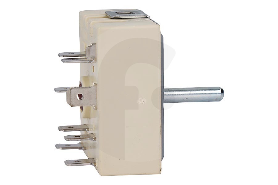 Functionica Herd & Kochfeld Energieschalter (Energieregler) 1-fach rechtsseitig 220V für u.a. AEG, Electrolux Herd 5057021010