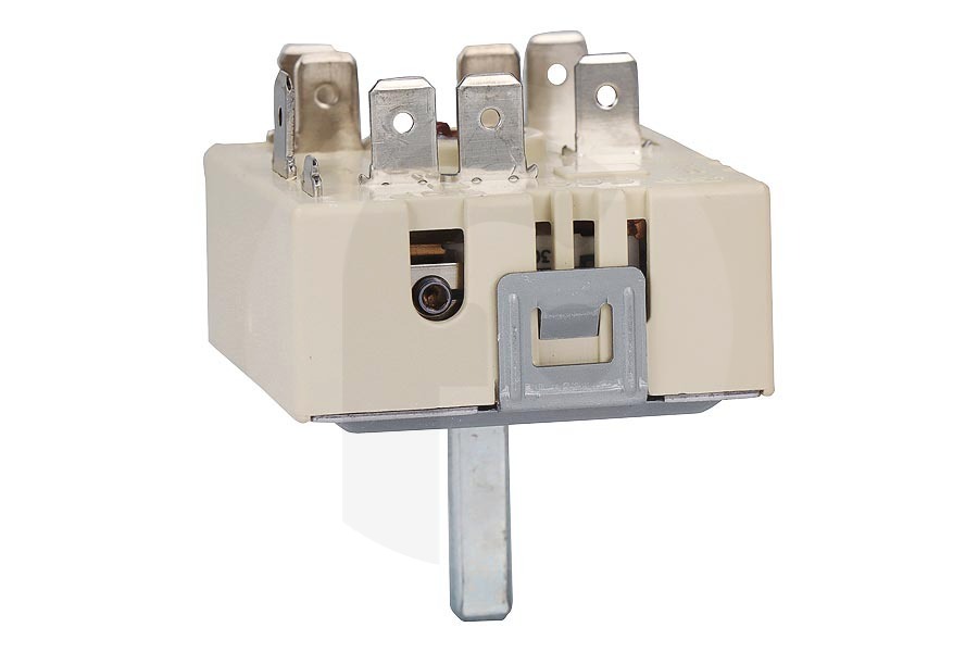 Functionica Herd & Kochfeld Energieschalter (Energieregler) 1-fach rechtsseitig 220V für u.a. AEG, Electrolux Herd 5057021010